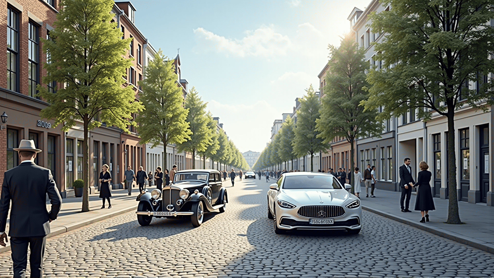 Robuster Geländewagen in Bergen